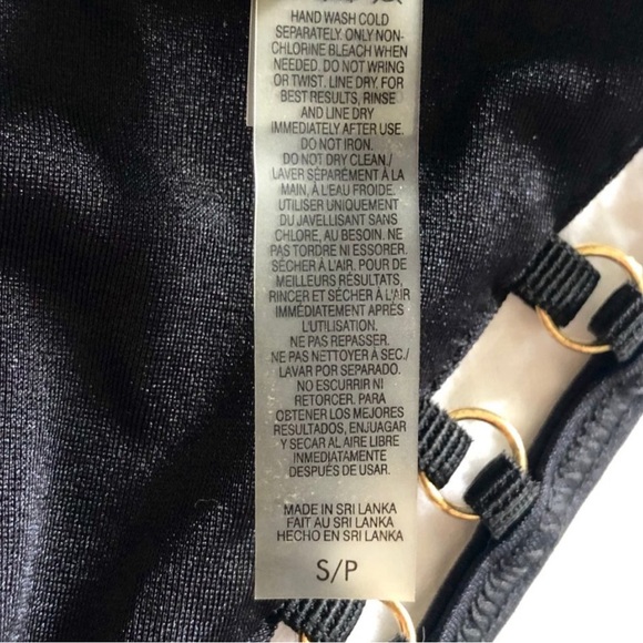 Victorias Secret Strappy Black Bikini Top - Picture 2 of 3